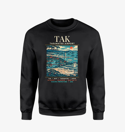 TAK - Poster - Sweatshirt - Black
