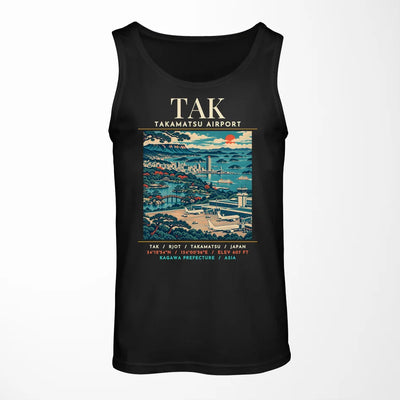 TAK - Poster - Tank Top - Black