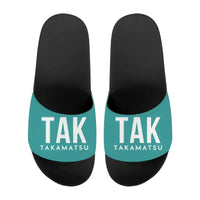Thumbnail for Takamatsu Airport (TAK) Slippers & Flip Flops - Slippers - Sport - Code - Turquoise