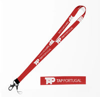 Thumbnail for TAP Portugal Airlines lanyard - red