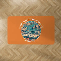 Thumbnail for Taranto-Grottaglie Airport (TAR) Carpets - Carpet Rectangle - Badge - Orange