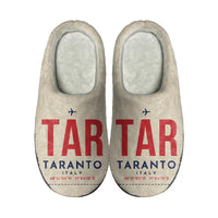Thumbnail for Taranto-Grottaglie Airport (TAR) Slippers & Flip Flops - Slippers - Cotton - Code - Same - Beige