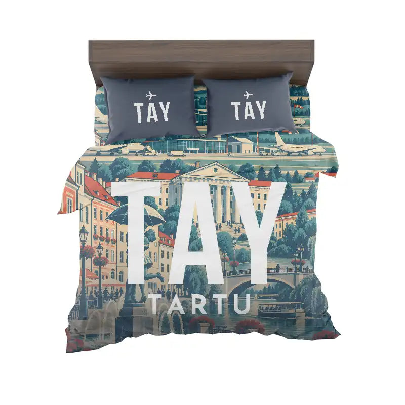 Tartu Airport (TAY) Bedding Sets & Blankets - Bedding Set - Scene