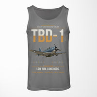 Thumbnail for TBD-1 Devastator design on gray tank top