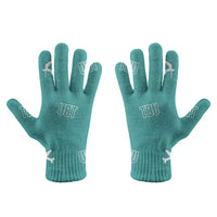 Thumbnail for Fuaʻamotu International Airport (TBU) Gloves - Gloves - Full - Pattern - Turquoise