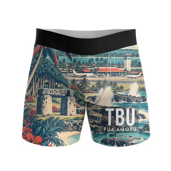 Fuaʻamotu International Airport (TBU) Men Boxers - Scene