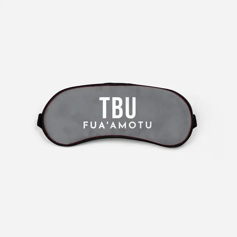 Fuaʻamotu International Airport (TBU) Sleep Masks - Sleep Mask - Code - Gray