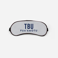 Thumbnail for Fuaʻamotu International Airport (TBU) Sleep Masks - Sleep Mask - Code - Light Gray