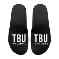 Thumbnail for Fuaʻamotu International Airport (TBU) Slippers & Flip Flops - Slippers - Sport - Code - Black