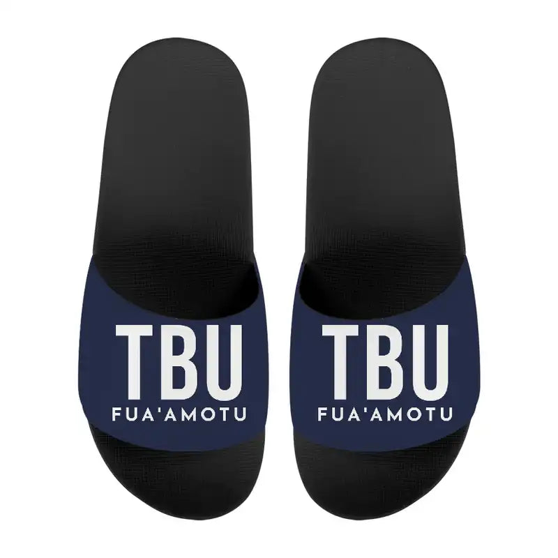 Fuaʻamotu International Airport (TBU) Slippers & Flip Flops - Slippers - Sport - Code - Navy Blue