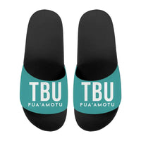 Thumbnail for Fuaʻamotu International Airport (TBU) Slippers & Flip Flops - Slippers - Sport - Code - Turquoise