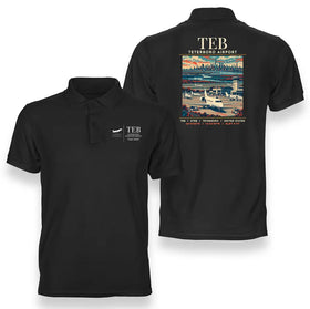Teterboro Airport (TEB) Premium Polo T-Shirts