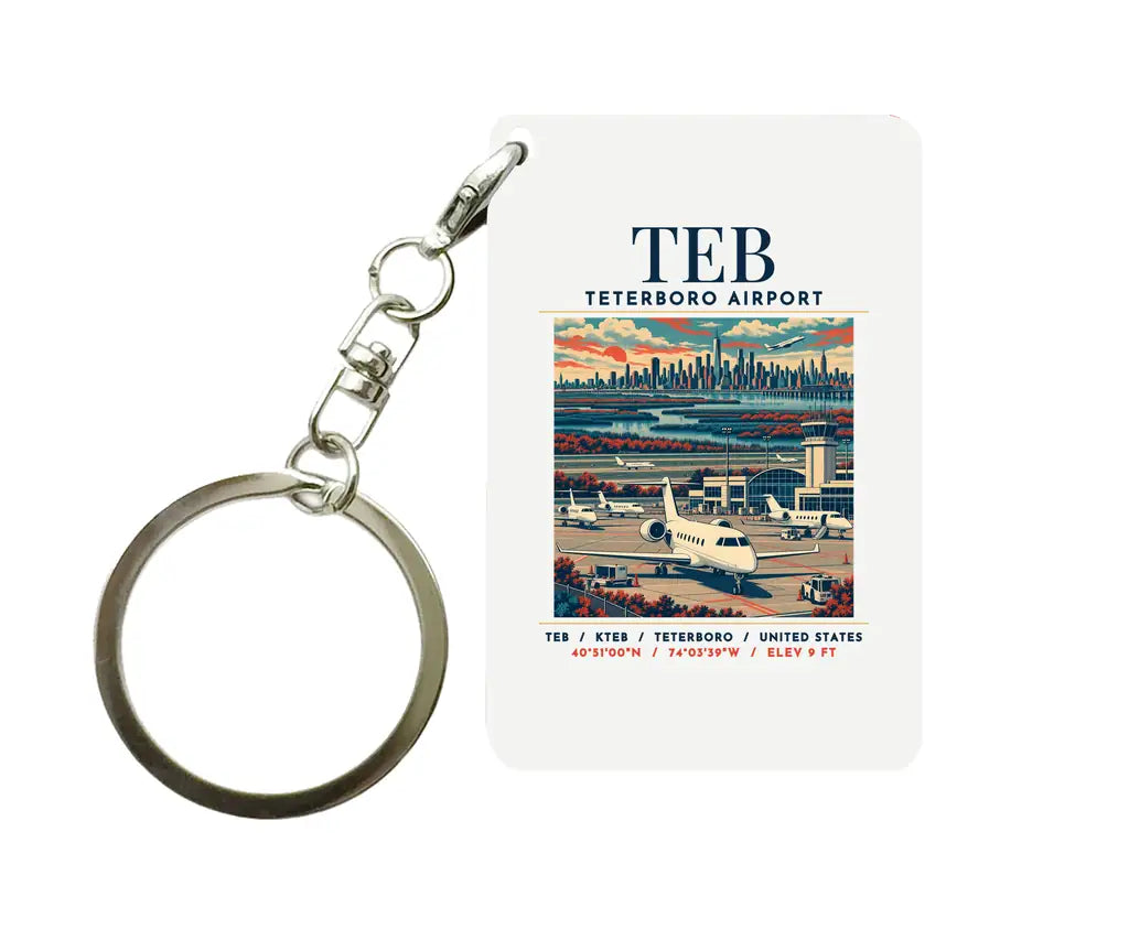 TEB - Poster - Key Chain - White