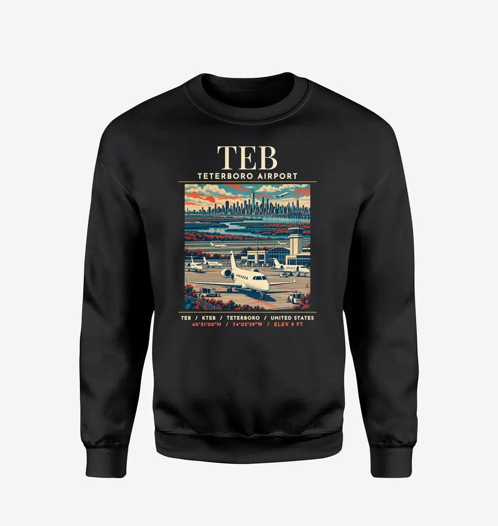 TEB - Poster - Sweatshirt - Black