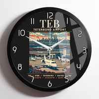 Thumbnail for TEB - Poster - Wall Clock Framed - Black