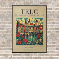 Thumbnail for TELC - Poster - Canvas Framed - Beige