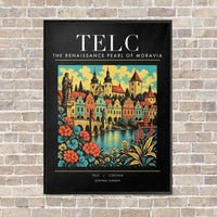 Thumbnail for TELC - Poster - Canvas Framed - Black