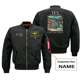 Telluride Regional Airport (TEX) Bomber Jacket