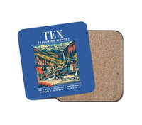Thumbnail for TEX - Poster - Coaster - Blue