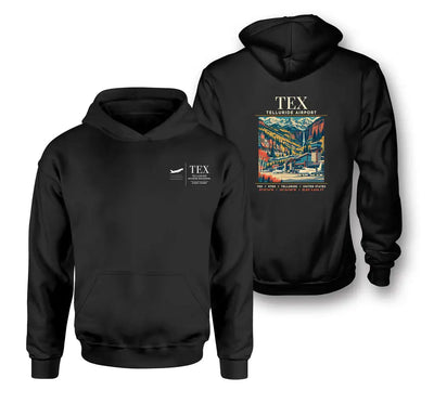 TEX - Poster - Double-Side Hoodie - Black