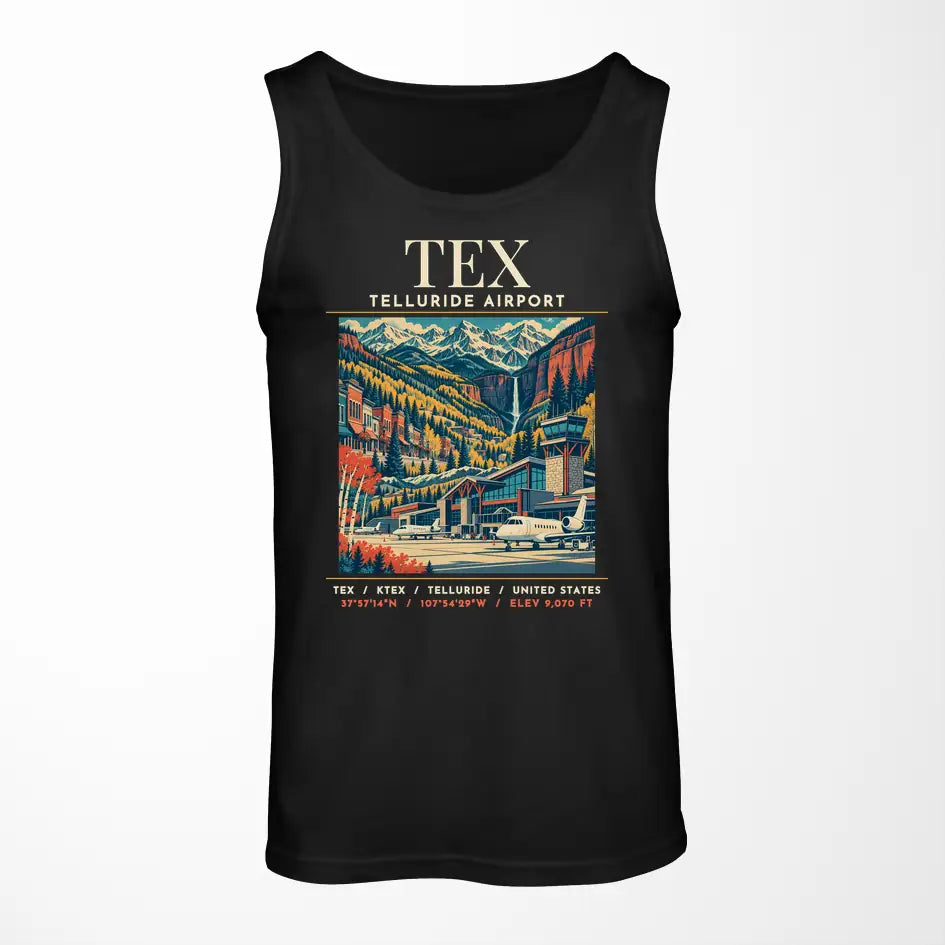 TEX - Poster - Tank Top - Black