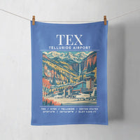 Thumbnail for TEX - Poster - Towel - Blue