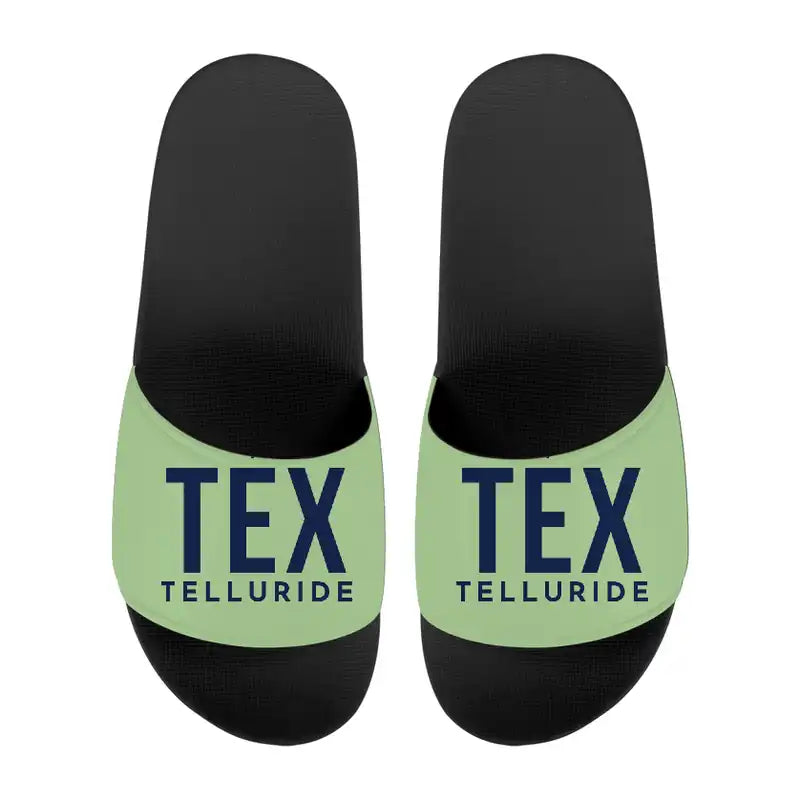 Telluride Regional Airport (TEX) Slippers & Flip Flops - Slippers - Sport - Code - Light Green