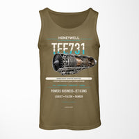 Thumbnail for TFE731 design on green army tank top