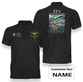 Tenerife North Airport (TFN) Premium Polo T-Shirts