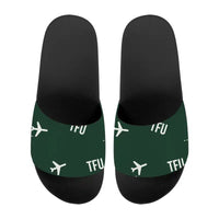 Thumbnail for Chengdu Tianfu International Airport (TFU) Slippers & Flip Flops - Slippers - Sport - Pattern - Dark Green