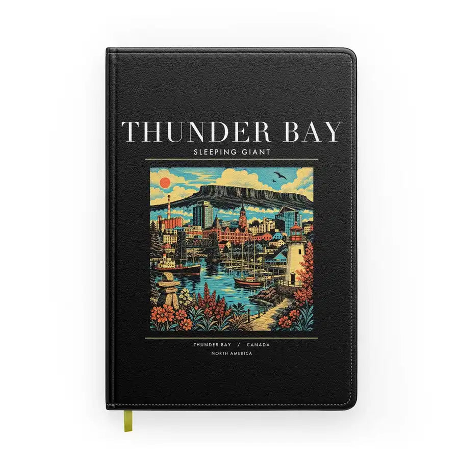 THUNDER BAY - Poster - Notebook - Black