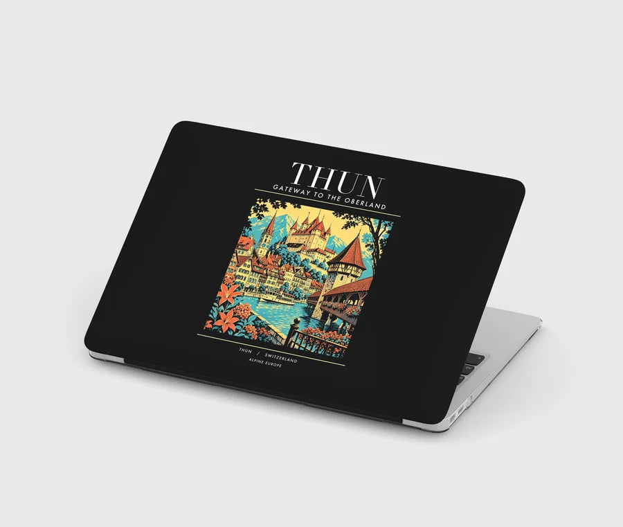 THUN - Poster - MacBook Case - Black