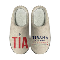 Thumbnail for Tirana International Airport Nënë Tereza (TIA) Slippers & Flip Flops - Slippers - Cotton - Code - Different - Beige