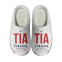 Thumbnail for Tirana International Airport Nënë Tereza (TIA) Slippers & Flip Flops - Slippers - Cotton - Code - Same - White