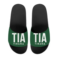 Thumbnail for Tirana International Airport Nënë Tereza (TIA) Slippers & Flip Flops - Slippers - Sport - Code - Green