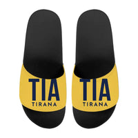 Thumbnail for Tirana International Airport Nënë Tereza (TIA) Slippers & Flip Flops - Slippers - Sport - Code - Yellow
