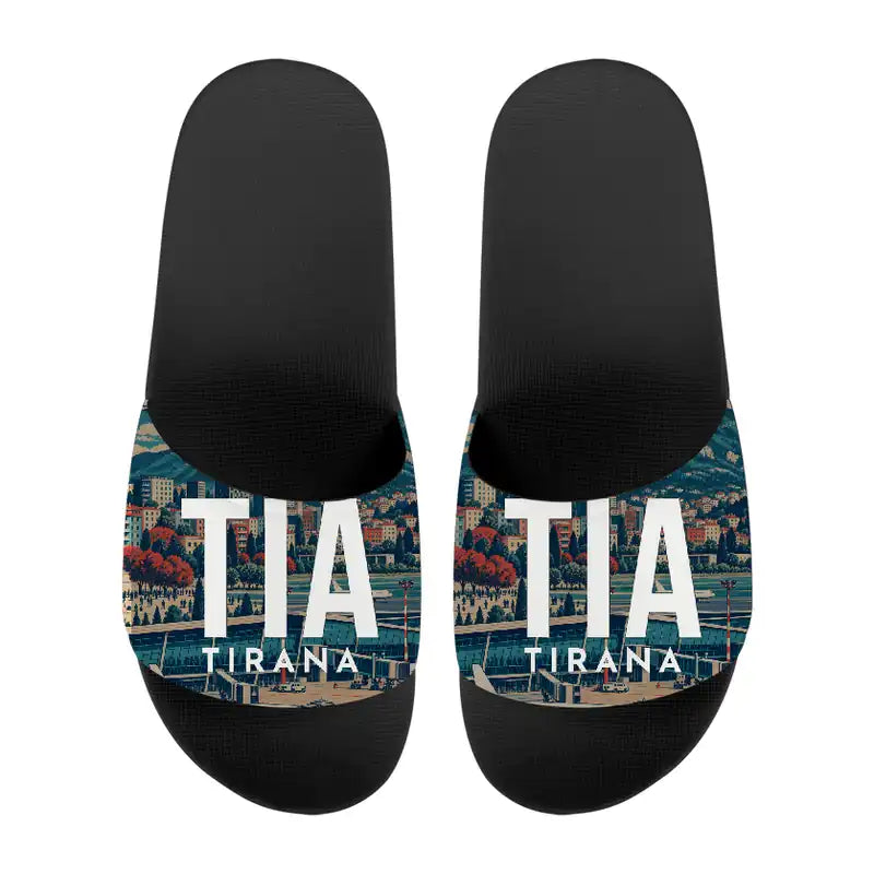 Tirana International Airport Nënë Tereza (TIA) Slippers & Flip Flops - Slippers - Sport - Scene