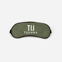 Thumbnail for Tijuana International Airport (TIJ) Sleep Masks - Sleep Mask - Code - Green Army