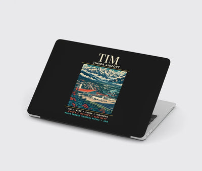 TIM - Poster - MacBook Case - Black