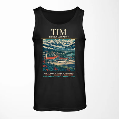 TIM - Poster - Tank Top - Black