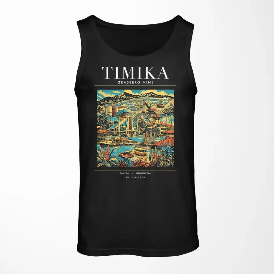 TIMIKA - Poster - Tank Top - Black