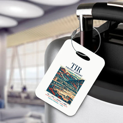 TIR - Poster - Luggage Tag - White