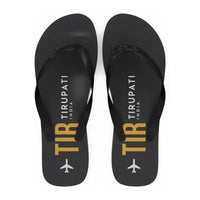 Thumbnail for Tirupati Airport (TIR) Slippers & Flip Flops - Slippers - Flip Flops - Code - Black
