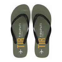 Thumbnail for Tirupati Airport (TIR) Slippers & Flip Flops - Slippers - Flip Flops - Code - Green Army