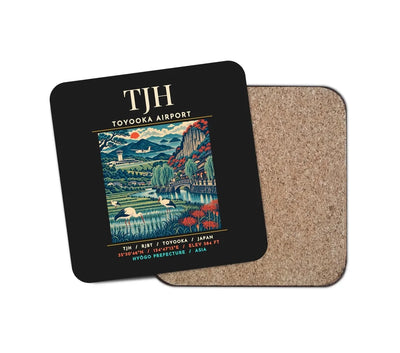 TJH - Poster - Coaster - Black
