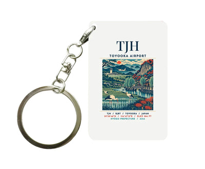 TJH - Poster - Key Chain - White