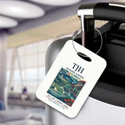 TJH - Poster - Luggage Tag - White
