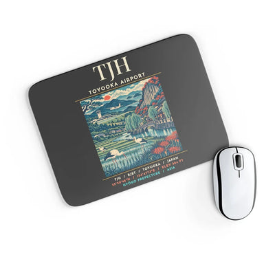 TJH - Poster - Mouse Pad - Black