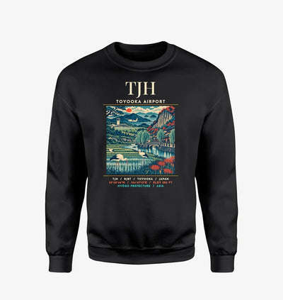 TJH - Poster - Sweatshirt - Black