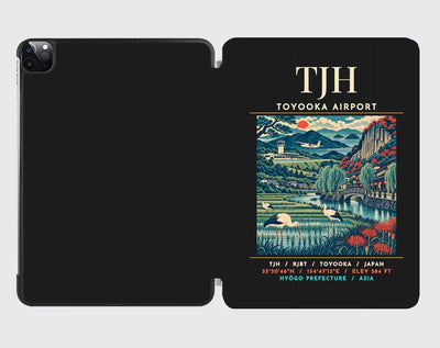 TJH - Poster - iPad Case - Black